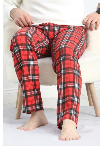 Erkek Pijama Altı Kırmızısiyah - 18529.1838. fırsatları