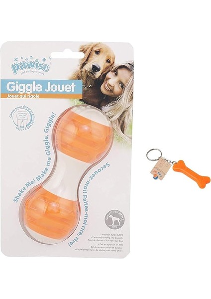 Giggle Jouet Sesli Halter Köpek Oyuncağı 14 cm