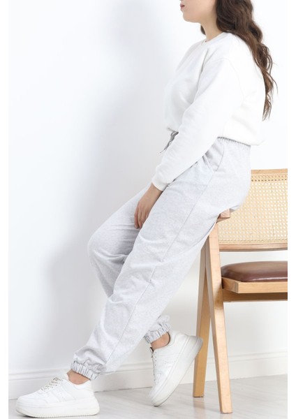 Büyük Beden Eşofman Altı Gri - 20095.1250. fiyatları