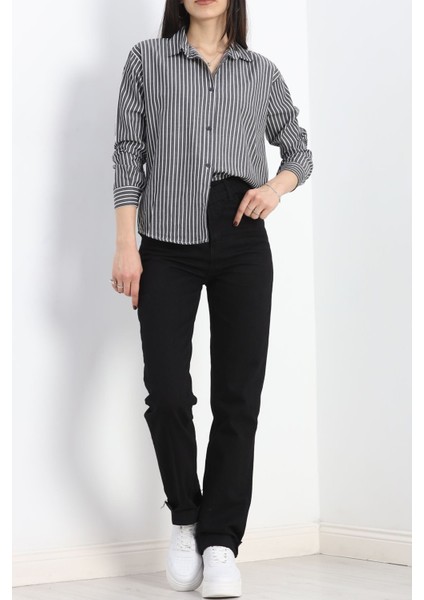 Çizgili Gömlek Fümebeyaz - 19335.1874. fırsatları