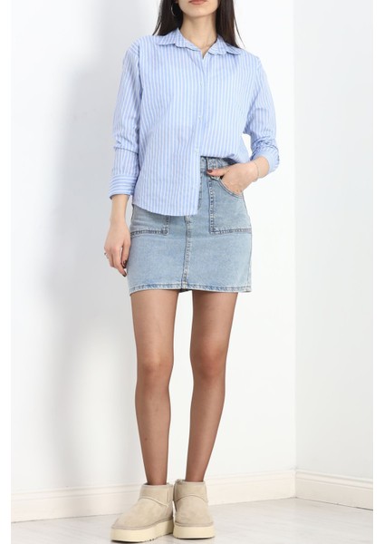 Çizgili Gömlek Mavibeyaz - 19335.1874. fırsatları