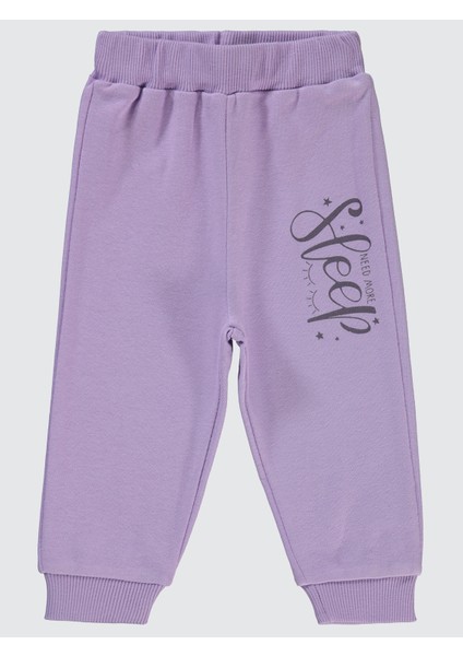 Kız Bebek Patiksiz Tek Alt 6-18 Ay Lila