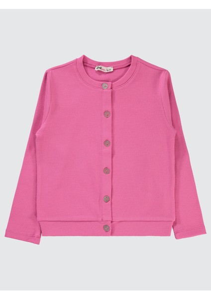 Kız Çocuk Hırka 6-9 Yaş Pembe