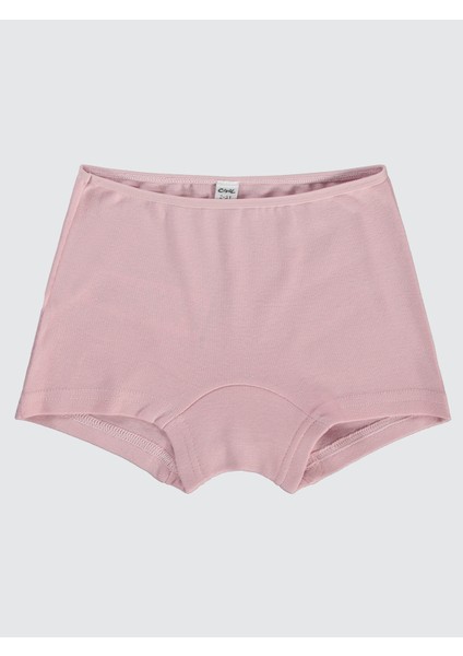 Kız Çocuk 3'lü Boxer Set 2-10 Yaş Pembe