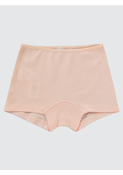 Kız Çocuk 3'lü Boxer Set 2-10 Yaş Pembe