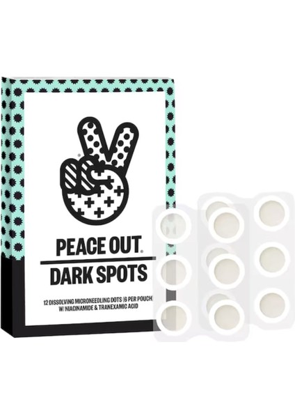 Scincare Peace Out Dark Spots - Siyah Nokta Giderici Bantlar X12