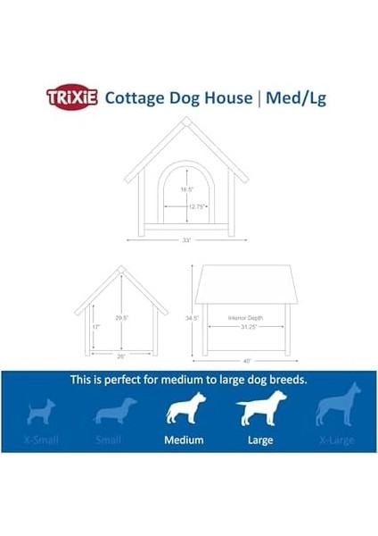 Köpek Kulübesi L 83x87x101cm fırsatları