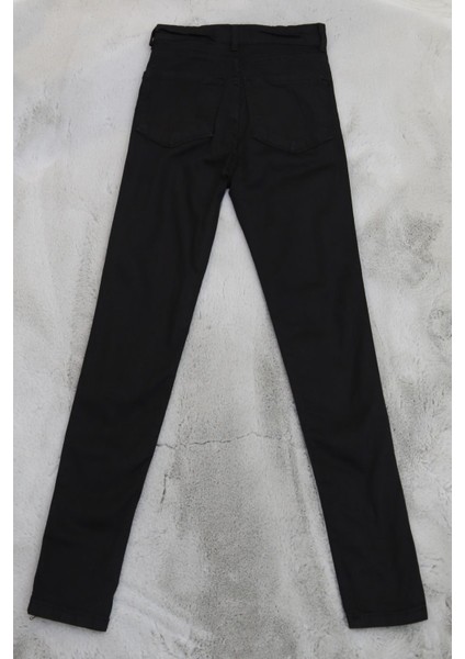 11-14 Yaş Likralı Çocuk Kot Pantolon Siyah - 19390.1431. fırsatları