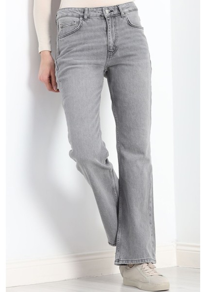 Palazzo Kot Pantolon Gri - 20630.1590. modelleri