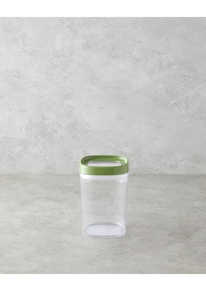 Alfred Plastik Kavanoz 1 Litre Yeşil