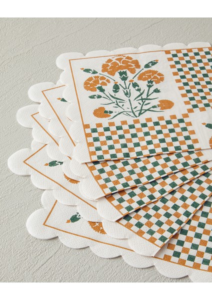 Retro Botanique 20'li Kağıt Peçete Yeşil fiyatları