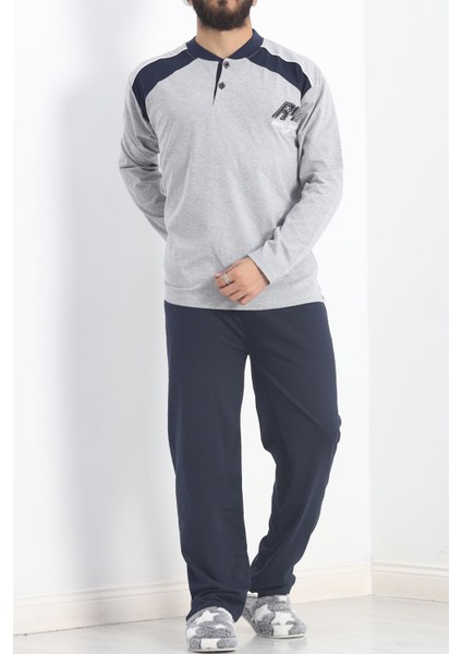 Erkek Pijama Takımı Gri - 20215.1838. modelleri