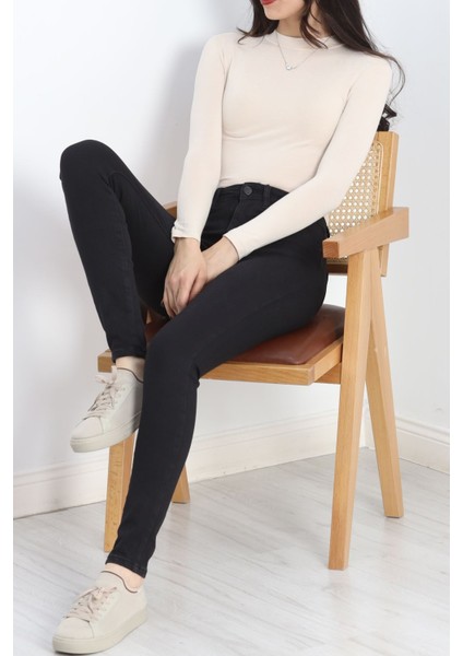 Dar Paça Kot Pantolon Siyah - 20265.1831. indirimleri