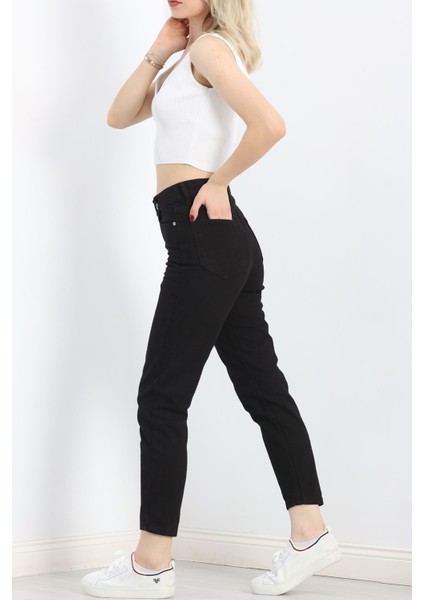 Mom Boyfriend Jeans Siyah - 20432.1778. fırsatları