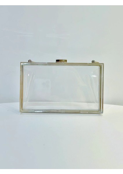 Kadın Akrilik Şeffaf Çanta Tek Omuz Çapraz Askı Zincir Çanta-1 (Yurt Dışından) fırsatları