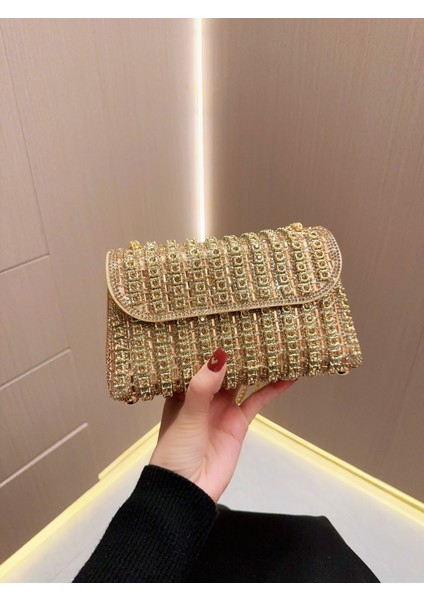 Üst Düzey Kadın Ziyafet Çantası Zincir Çanta-1 (Yurt Dışından) fırsatları