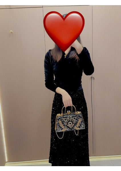 High-End Kaliteli Kadın Parti Ziyafet Bez Çanta-1 (Yurt Dışından) fırsatları