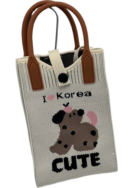 Eller Yapılmış Telefon Çantası, Diagonal Çantası, Tatlı Bıçak Çantası-1 (Yurt Dışından)