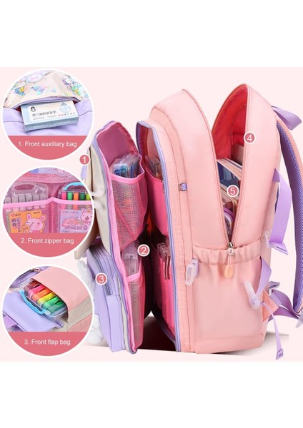 Kız Sırt Çantası Kawaii Tavşan Sırt Çantası Kız Okul Çantası Sevimli Okul Sırt Çantası Okul Çocukları Genç Kızlar Için Sırt Çantaları (Yurt Dışından) fırsatları