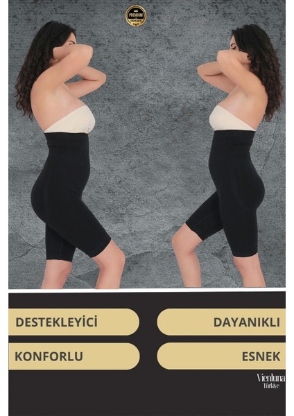 Yüksek Bel Destekli Iz Göstermeyen Kaymaz Toparlayıcı Popo Dikleştirici Push-Up Korse fırsatları