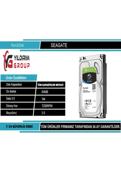 16 Kameralı 2 Mp Ahd Güvenlik Kamera Sistemi Hac-B1A21-0360B
