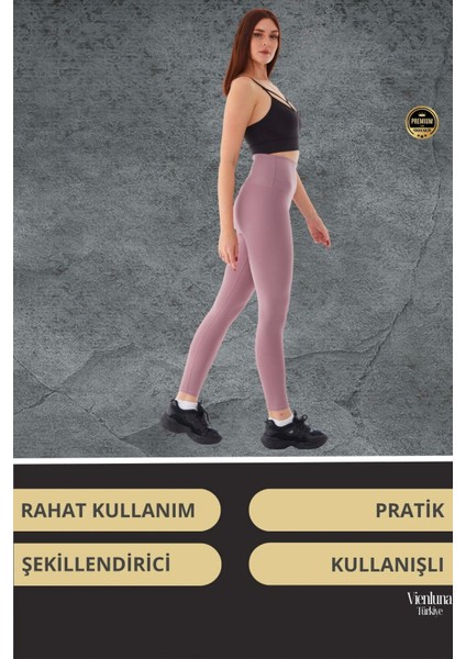 Deluxe Tasarım Vücut Şekillendiren Toparlayıcı Kaymaz Esnek Şık Spor Model Rahat Kullanım Tayt modelleri