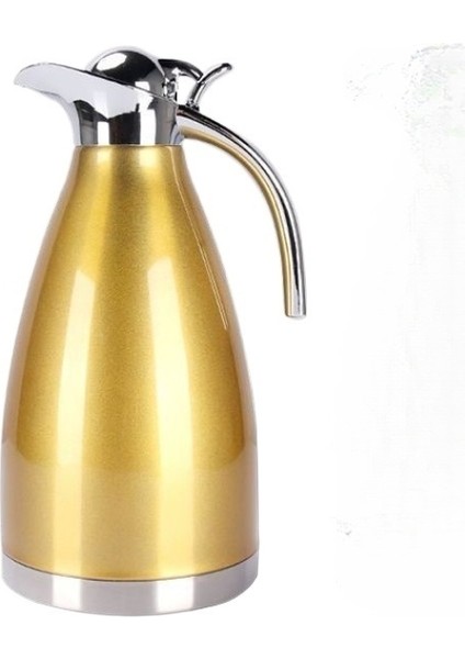 2L Büyük Kapasiteli Paslanmaz Çelik Vakumlu Kahve Termosu (Yurt Dışından)