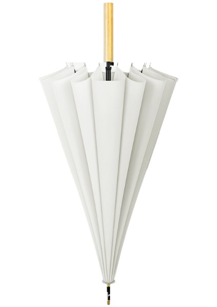 Yaratıcı Ve Sade Retro 16 Kemikli Düz Şemsiye, Erkekler Ve Kadınlar Için Küçük Ve Taze, Uzun Saplı Şemsiye, Düz Şemsiye (Yurt Dışından)