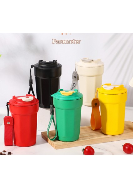 Sekizgen Kahve Termos Kupa Paslanmaz Çelik Araba Yalıtımlı Su Bardağı Açık Halat Fincan(Iki Girerek) (Yurt Dışından) fırsatları