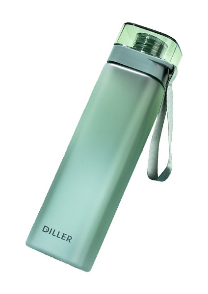 Taşınabilir Spor Su Bardağı, Şık Ve Basit Kare Plastik Bardak (Yurt Dışından)