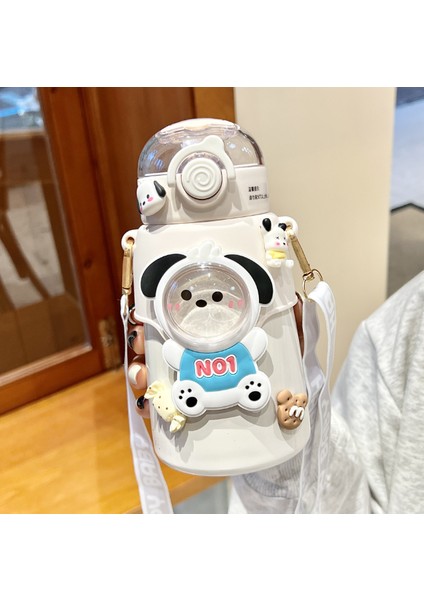 Çapraz Takılabilen Kız Çocuk Pipetli, Gösterişli Çocuk Pipetli Termos Bardak (Yurt Dışından) fiyatları