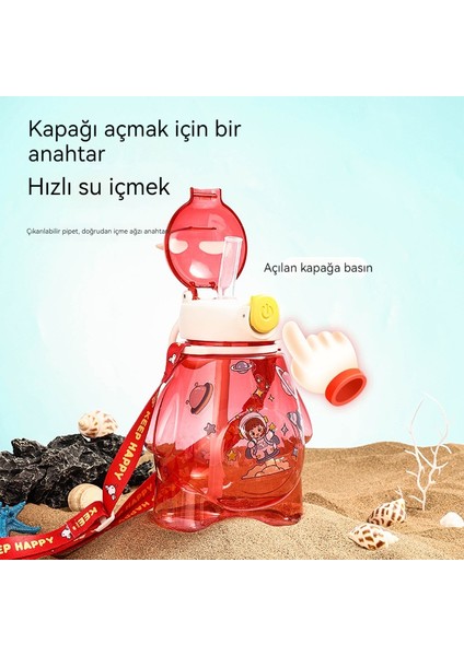 Çocuk Damlatmaz Bardak, Sevimli Karikatür Ilkokul Öğrencisi Düşmeyi Önleyici Sevimli Su Bardağı (Yurt Dışından) fiyatları
