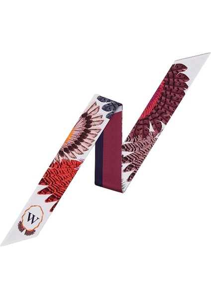 Kadın Tarot Harfli Küçük Eşarp, Genişlik: 6.2cm, Harf:W (Yurt Dışından) fırsatları