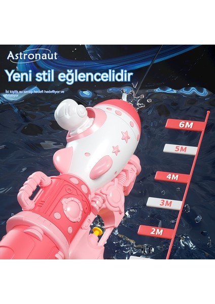 Çocuk Su Tabancası Büyük Kapasiteli Su Savaşı Çocuk Oyuncak (Yurt Dışından)