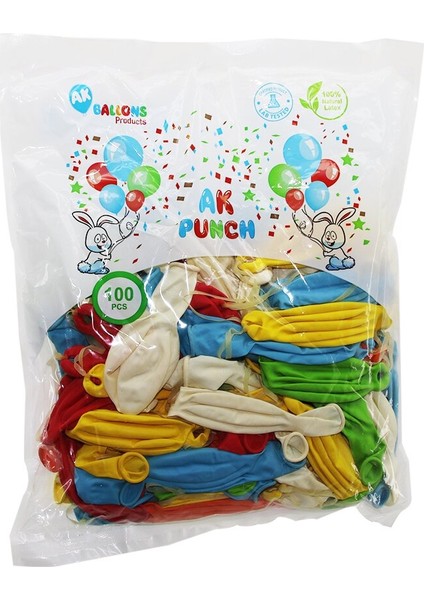 Punch Balon 100PCS (4886)