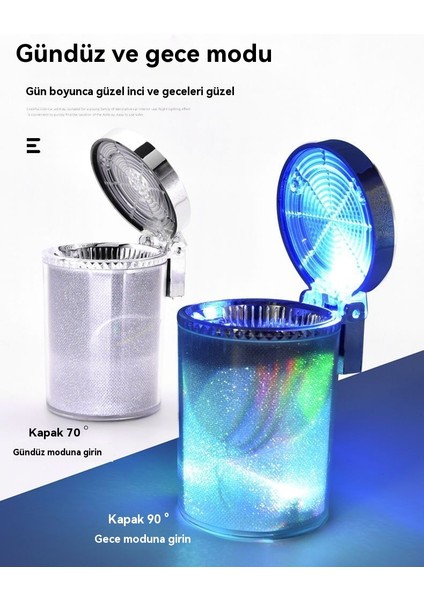 Araba Küllüğü Araba Led Işıkları İle Renkli Küllük (Yurt Dışından) fırsatları