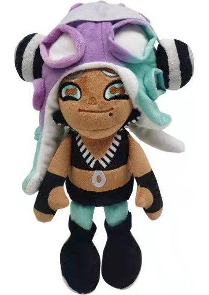 25Cm Yeni Jet Savaşçı 3 Splatoon3 Anime Oyunu Peluş Oyuncak (Yurt Dışından)