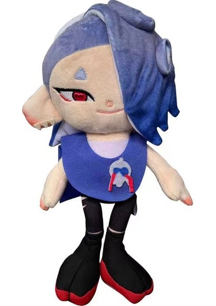 25Cm Yeni Jet Savaşçı 3 Splatoon3 Anime Oyunu Peluş Oyuncak (Yurt Dışından)