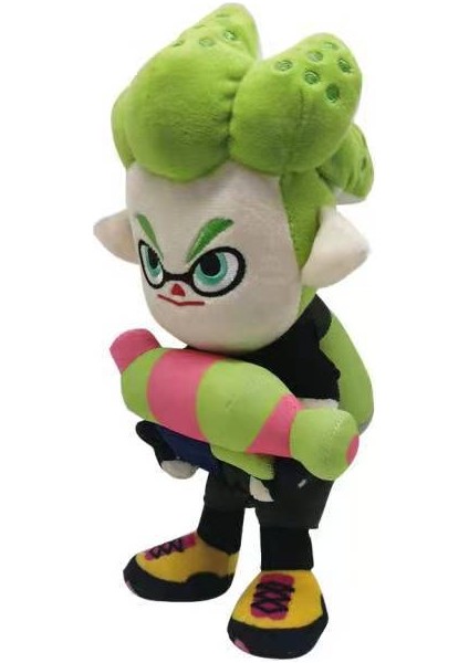 25Cm Yeni Jet Savaşçı 3 Splatoon3 Anime Oyunu Peluş Oyuncak (Yurt Dışından)