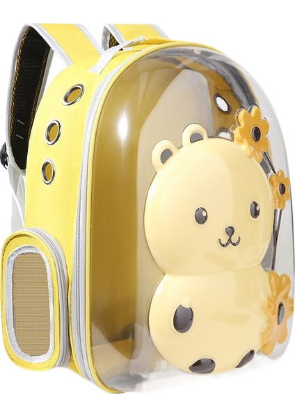 Uzay Kedi Çantası Evcil Hayvan Malzemeleri Dışarı Taşınabilir Omuz Sırt Çantası 6.5Kg Büyük Kapasiteli Evcil Hayvan Çantası (Yurt Dışından)