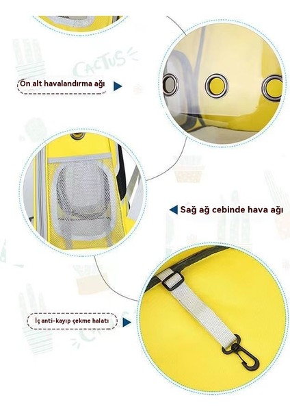 Uzay Kedi Çantası Evcil Hayvan Malzemeleri Dışarı Taşınabilir Omuz Sırt Çantası 6.5Kg Büyük Kapasiteli Evcil Hayvan Çantası (Yurt Dışından) fiyatları