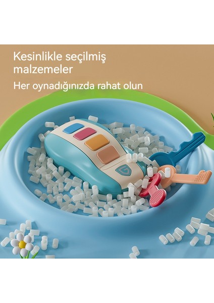 Çocuk Erken Eğitim Simülasyon Araba Uzaktan Kumanda Anahtarı Yumuşak Diş Kaşıyıcı Ithal Edilebilir Oyuncak Bulmaca Müzik (Yurt Dışından) fiyatları