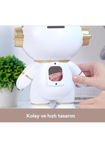 Astronot Kum A Çocuk Erkek Ve Kız Karikatür Kum A Erişim Süsleri (Yurt Dışından)