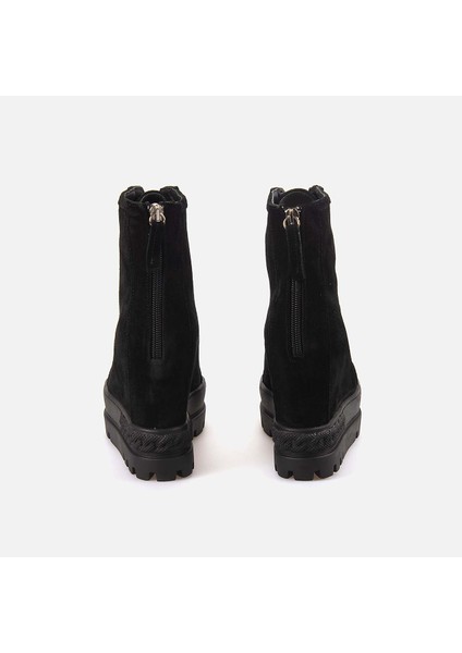 Dolgu Topuklu Kadın Bot 6200-1 fırsatları