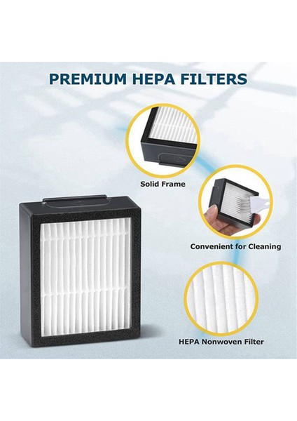 Seri: E5 E6 E7 I1 I3 I4 I5 I6 I7 I8 J7 Elektrikli Süpürgeler Için 3 Adet Yedek Hepa Filtresi (J7+ Değil) (Yurt Dışından) fırsatları