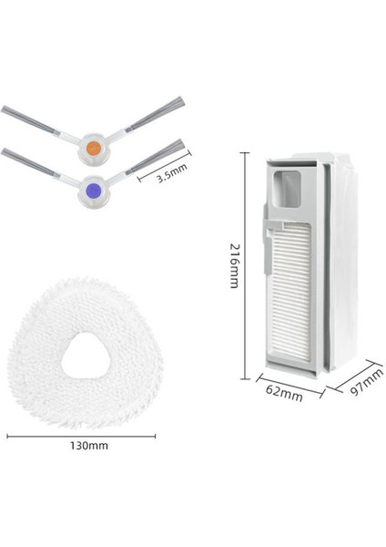 J4 Lite Robot Süpürge Parçaları Yan Fırça Hepa Filtre Paspas Pedi Aksesuarları Yedek Parça (Yurt Dışından) indirimleri