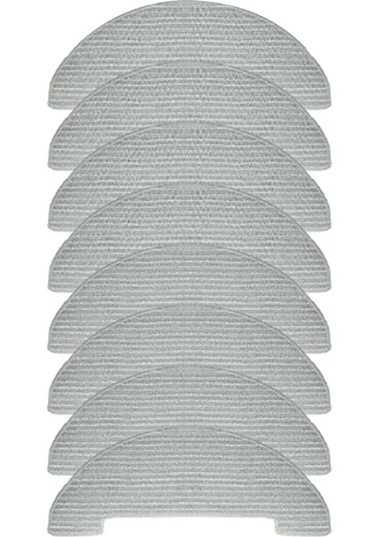 Vactidy T7 T8 Robot Süpürgeler Için 8 Adet Paspas Bezleri Bez Yedek Parça Yedek Aksesuar (Yurt Dışından)