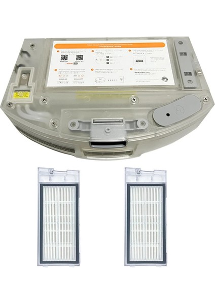 Eve Plus Robot Süpürge Yedek Parçaları Elektrikli Kontrol Toz Kutusu Su Tankı Hepa Filtre Aksesuarları (Yurt Dışından)