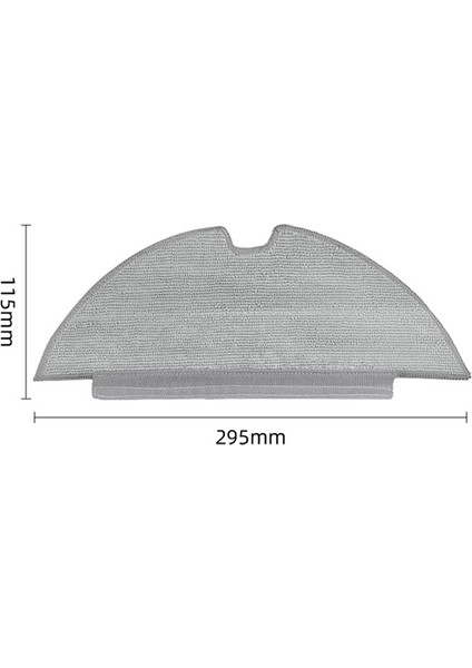 Robovac L35 HYBRID+LR30 Hybrid+ Için 12 Adet Paspas Bezleri Rag Robot Süpürgeler Yedek Parça Aksesuar (Yurt Dışından) modelleri