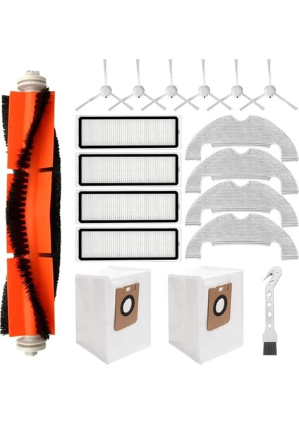 Bot Z10 Pro D10 Plus L10 Elektrikli Süpürge, Silindir Fırça, Filtreler, Yan Fırçalar Için Aksesuar Yedekleri (Yurt Dışından)